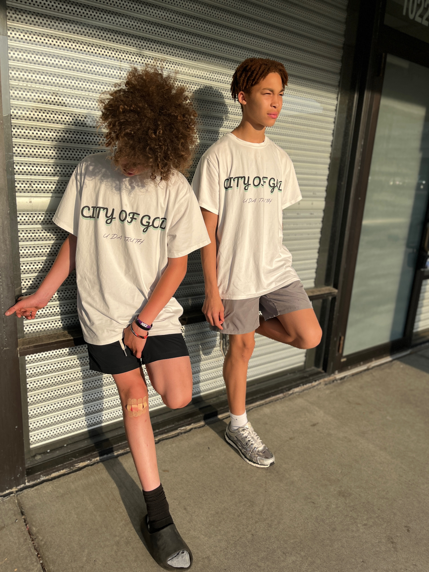 City of God Tee — White
